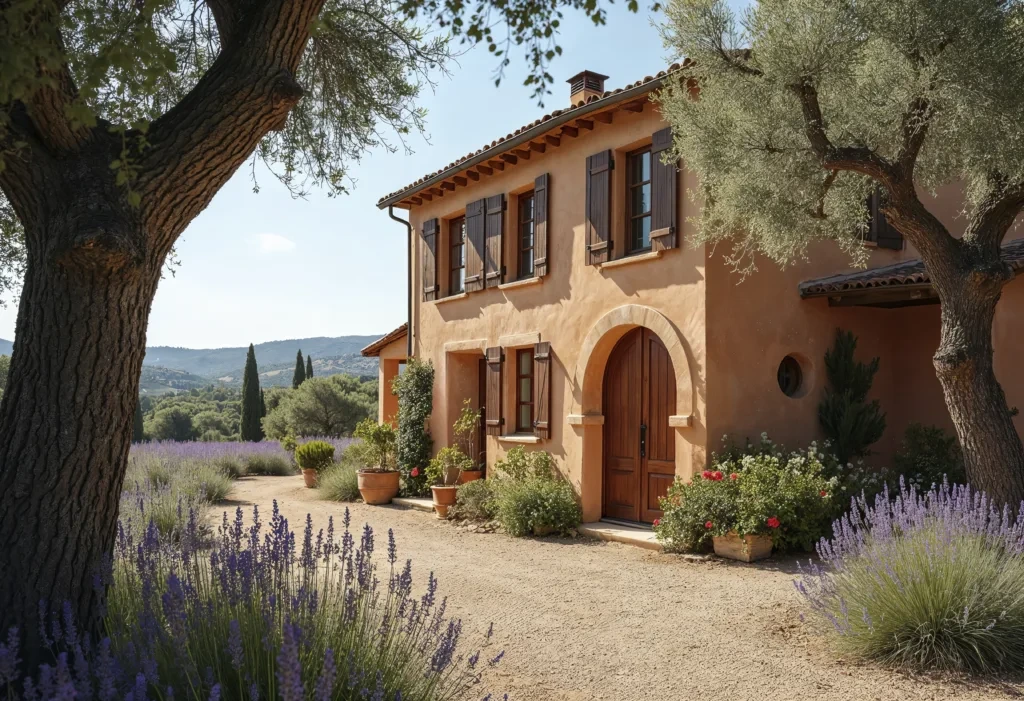 Buyer viewing a contemporary Moroccan villa interior