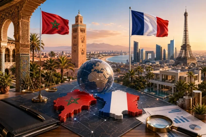 علما المغرب وفرنسا ومعالم ورموز مالية