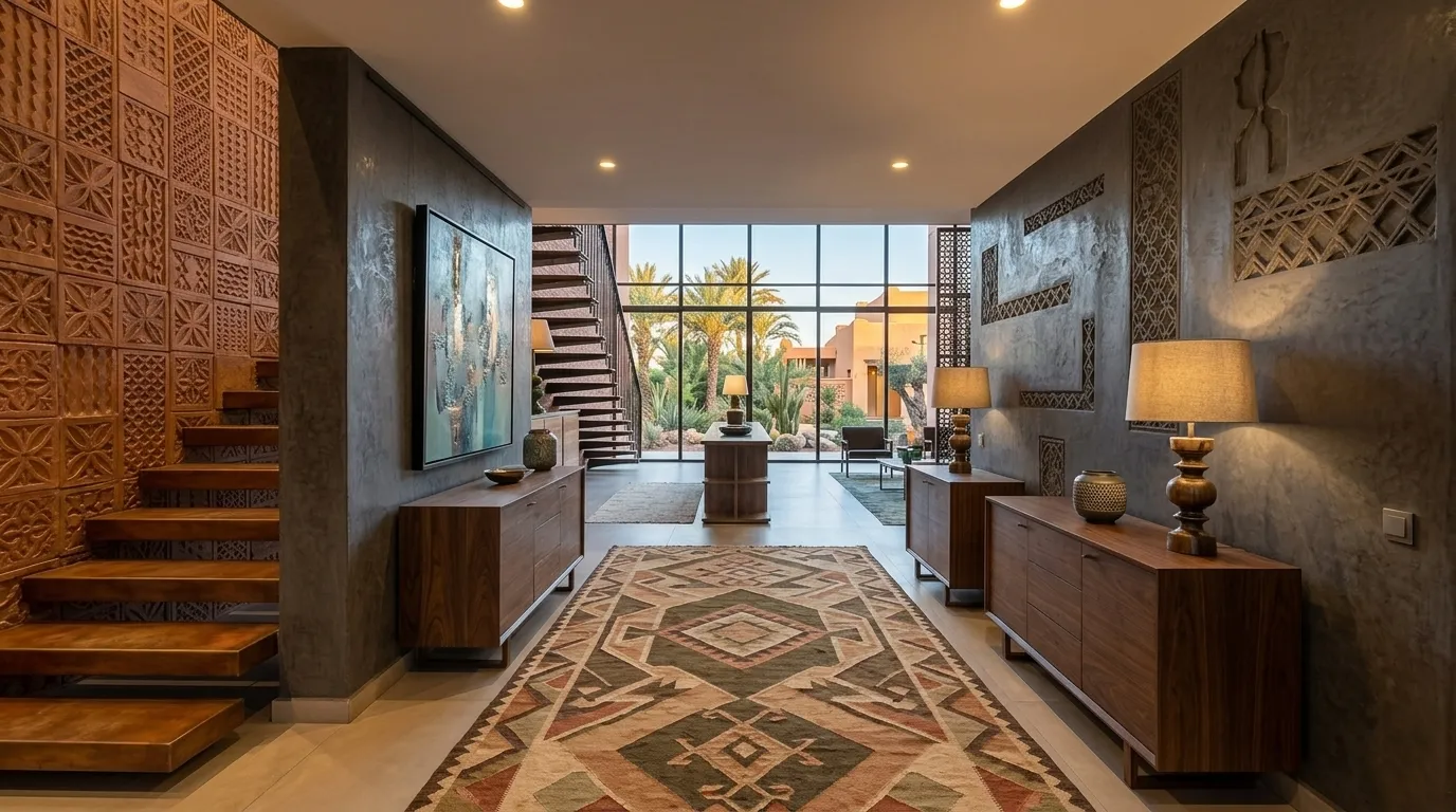 Off-Market Three-Suite Duplex Facing Jardin Majorelle — 2