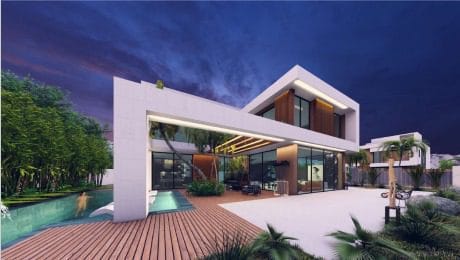 28,000 m² SD1 Land with Approved 22-Villa Project — 3
