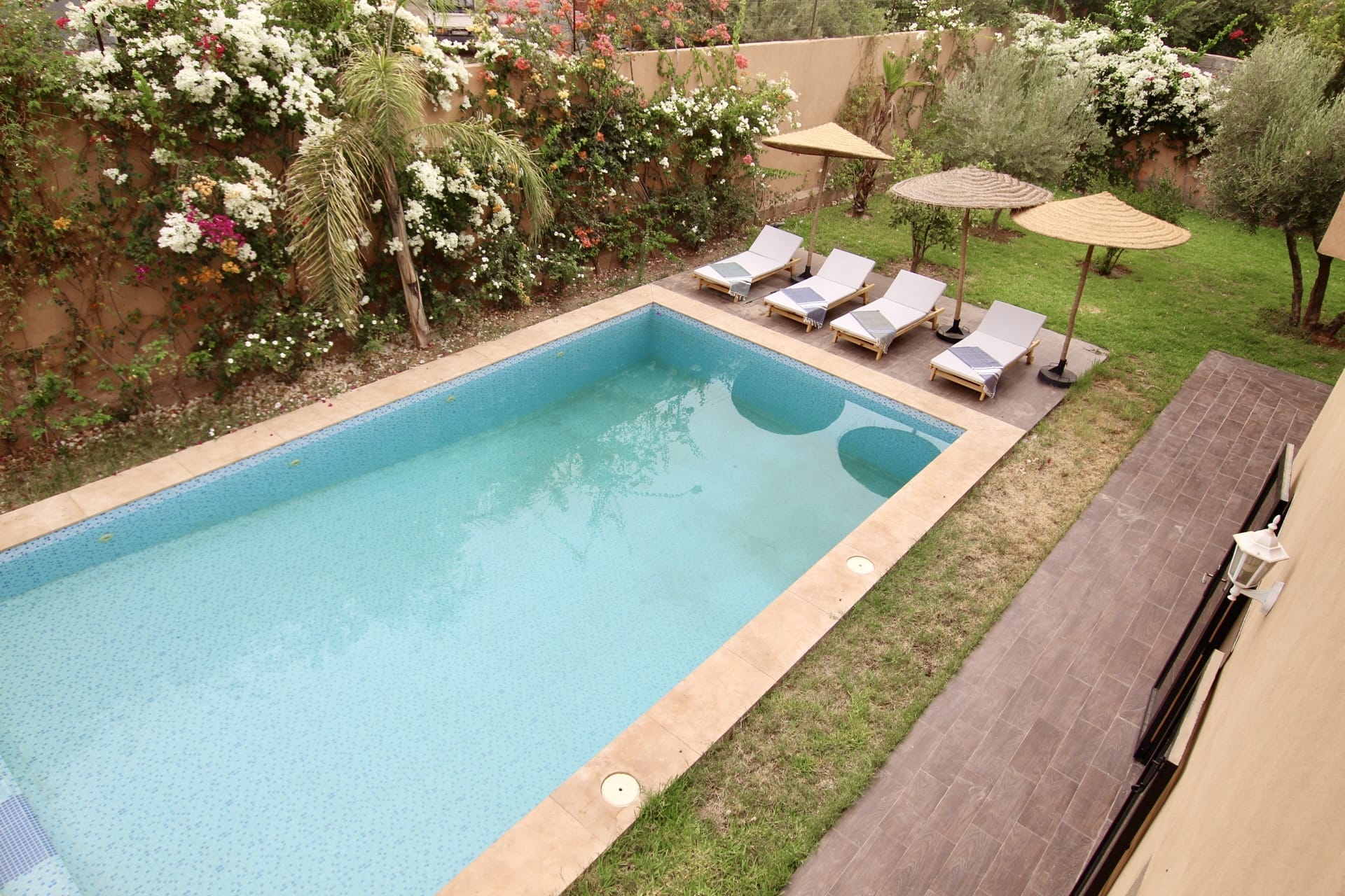 Luxury four-suite villa with heated pool near Royal Palm Marrakech