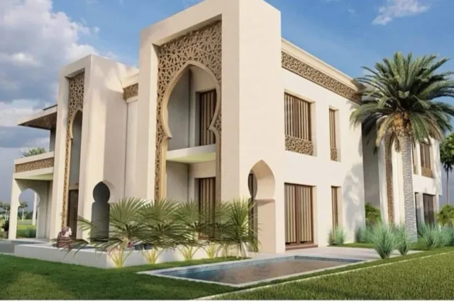 Six-Suite Palace-Style Villa in Targa Jawhar - 3